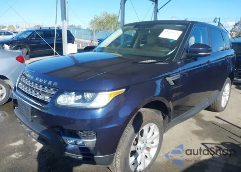 2016 Land Rover Range Rover Sport 3.0L V6 Supercharged Hse из США, поврежденный, VIN SALWR2PF5GA656021